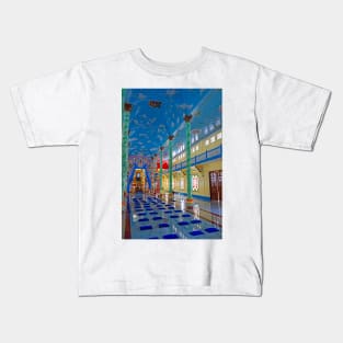 Inside The Cao Dai Temple, Long Xuyen, Vietnam Kids T-Shirt